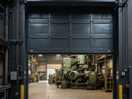 Villa garage door